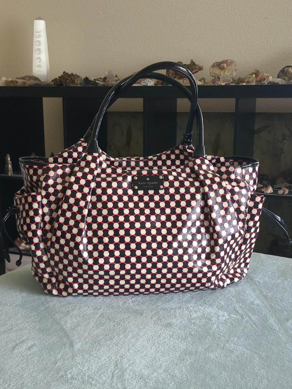 Kate Spade New York canvas tote